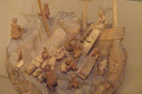 Деревянный Челюскин (Богородская резьба)