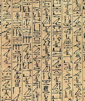 Египетские иероглифы, логограммы по происхождению